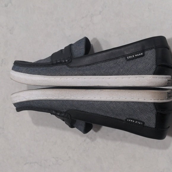 COLE HAAN PINCH WERKENDER DENIM PENNY LOAFER - Picture 7 of 11